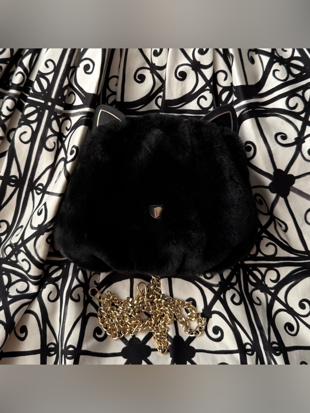 Kate Spade Pitch Purrfect Cat Crossbody Bag
